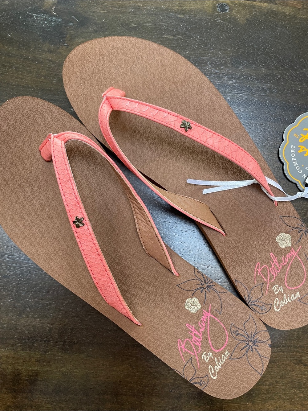 Cobian Hanalei Coral Pink Women's Flip Flop Sandals